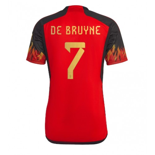 Dres Belgija Kevin De Bruyne #7 Domaci SP 2022 Kratak Rukav